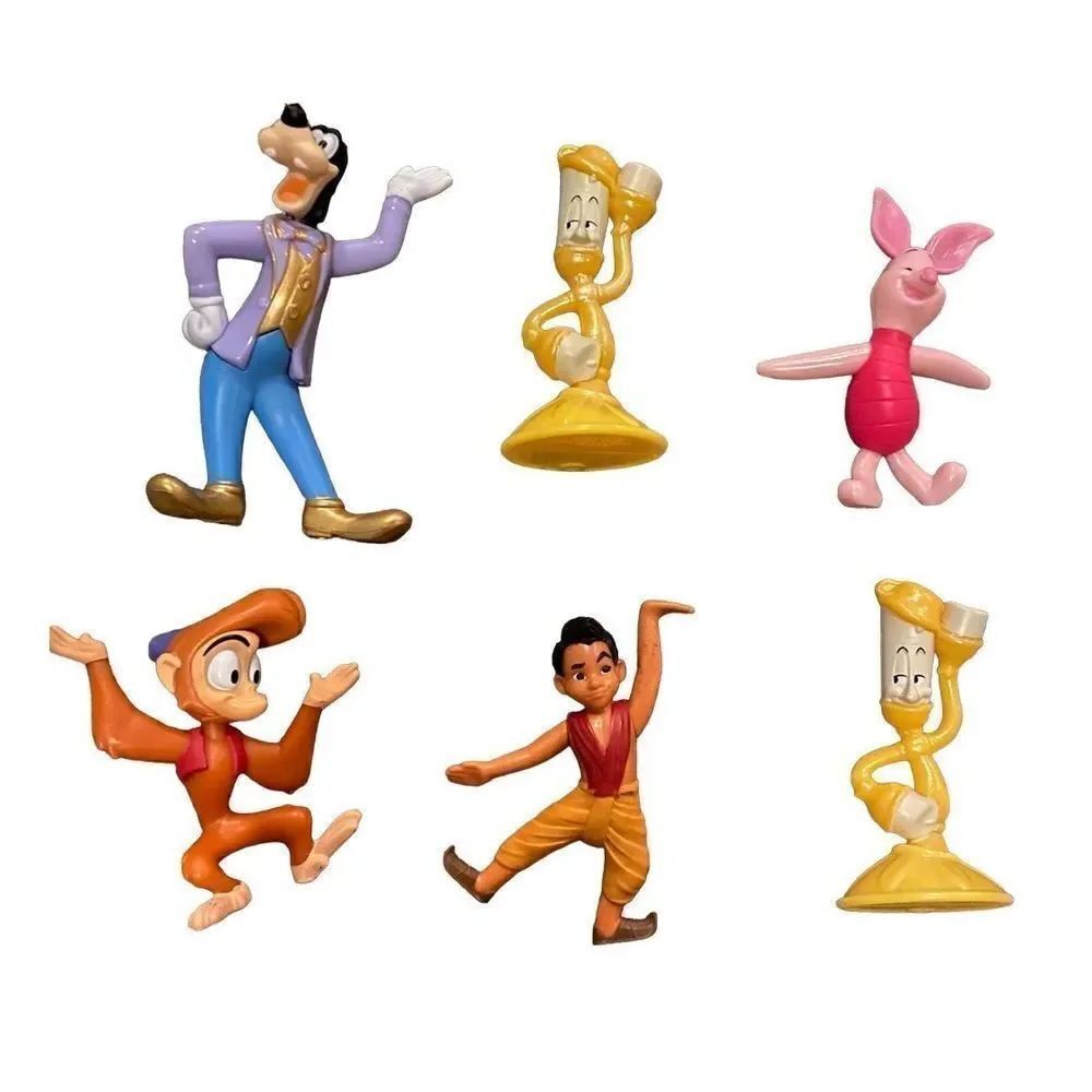 Disney/McDonald’s happy meal toy/cake toppers set of six
